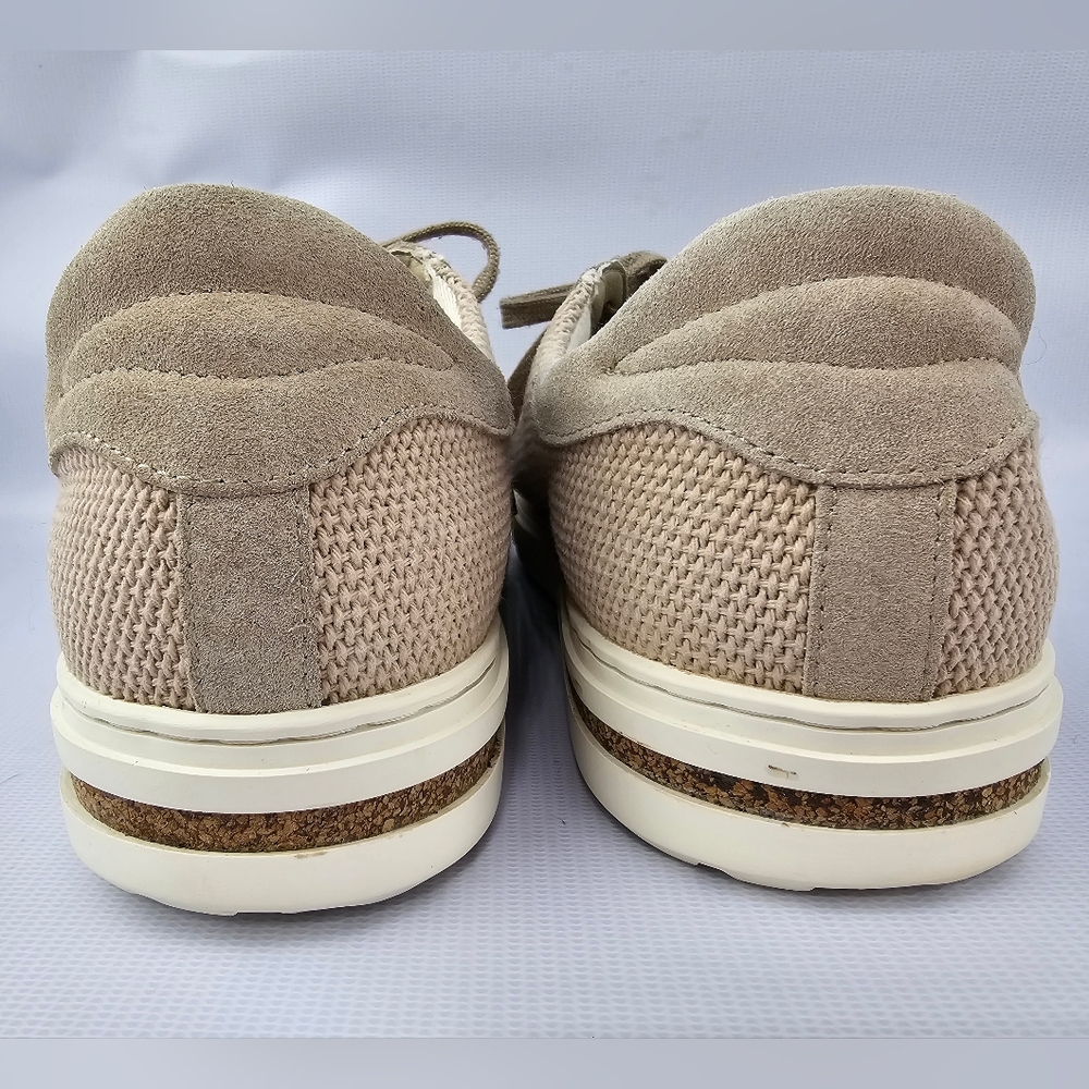Birkenstock Bend Low Sneakers Sandcastle Canvas Suede 40 - Picture 6 of 8